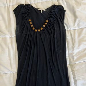 Caché Luxe, black shirt, size small